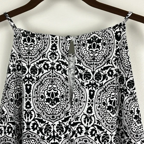 NWT Boden women’s Racerneck Jersey Mini Dress in black and white. Size 12 - Picture 10 of 10